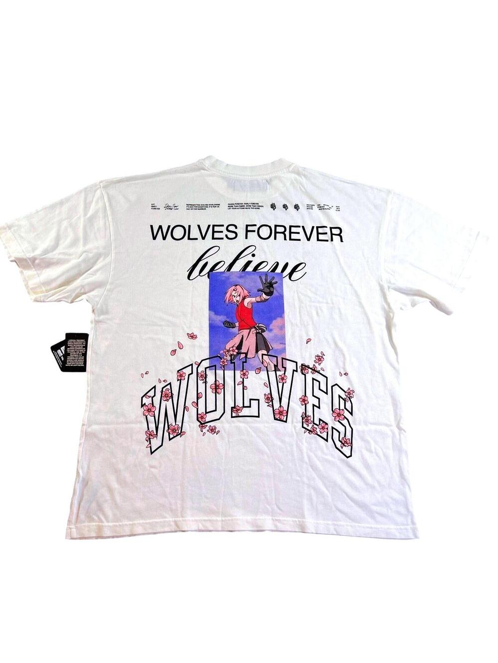 Darc Sport Sakura Naruto Premium WOLVES Forever Tee XL
